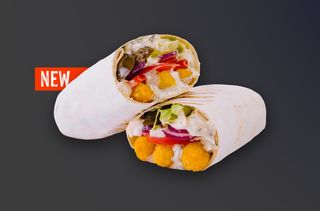 Crispy chicken kebab