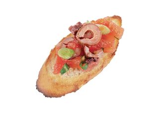 Брускети с маслини  4бр