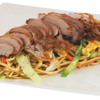 #4 Tallarines con pato