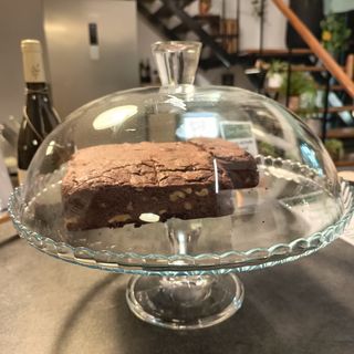 Brownie artesano de chocolate y nueces