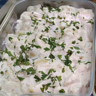 Papas al alioli ( aliños)