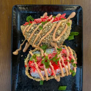 sushi-burger з сніжним крабом