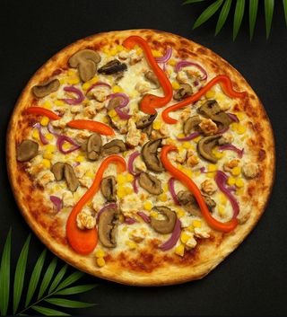 Pizza chicken luxe 33cm