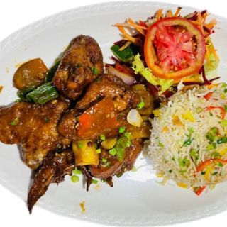 Chilli Chicken Wing Meal