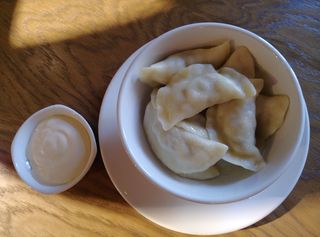 Вареники с картофелем 