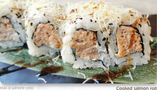 S16 Uramaki  shake kawa - 8 pezzi