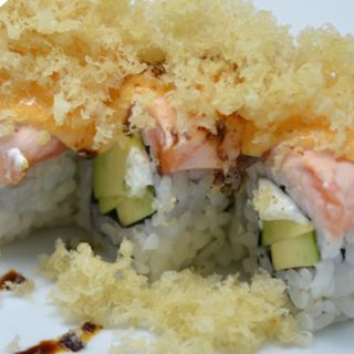 Uramaki spicy salmon