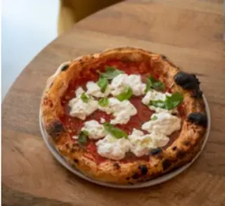 Pizza straciatella