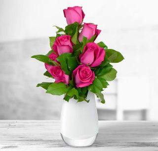 Buchet de 7 trandafiri Pink Floyd