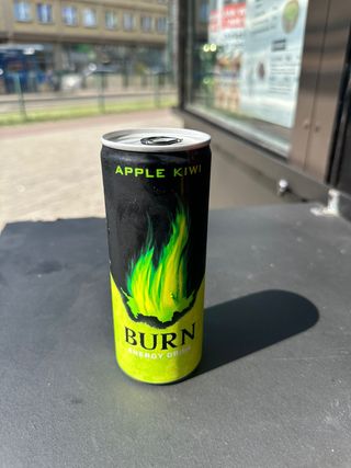 Burn apple kiwi