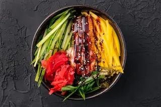 Poke unagi