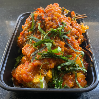 Yam, Fish and Sauce