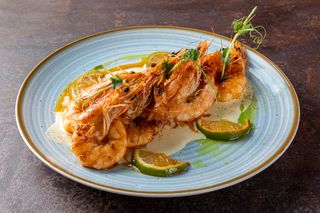 Скариди с маслен сос (250г)