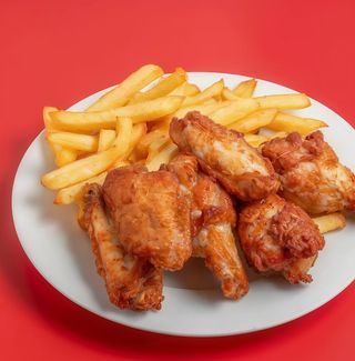 Alas de pollo rebozado