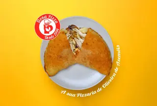 Calzone Vegetais e Galinha