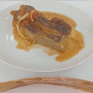 Costilla de ternera.