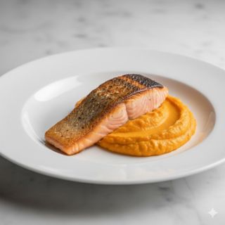 Salmón a la plancha