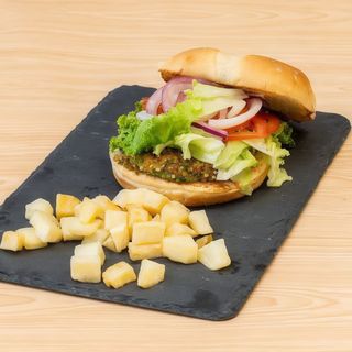 Hamburguesa de Quinoa y Kale
