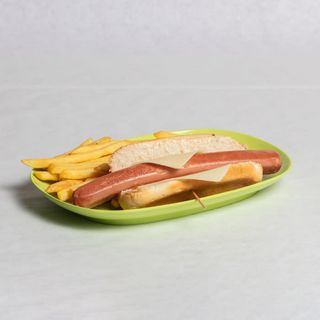 Menú infantil perrito