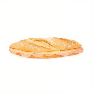 8. Bocadillo De Jamón York Con Queso
