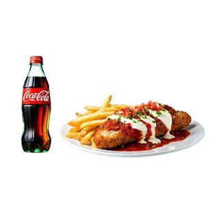 Combo Coca-Cola Milanesa Napolitana