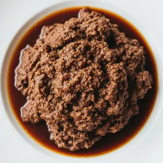 Pasted beef