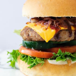 Beef Burger with cheese