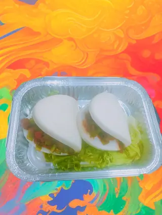 113 GUA BAO con vitello vapore (2pz)