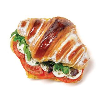 Croissant Queijo fresco e tomate