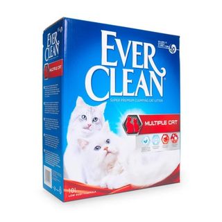 EVER CLEAN Multiple Cat, grudajući mineralni pijesak za mačke, mirisni, 10l (KOD EVMUCA1000)