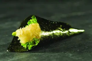 Temaki spicy ebiten - 1 pezzo