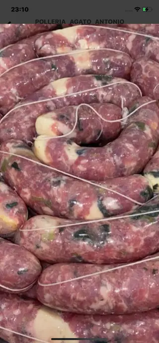 1/2kg salsicce di maiale con friarielli e provola 