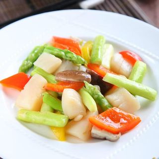 66.Capesante  con anacardi