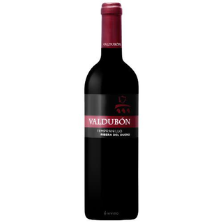 Vino tinto ribera del duero valdubón tempranillo