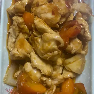 43 Pollo in salsa piccante