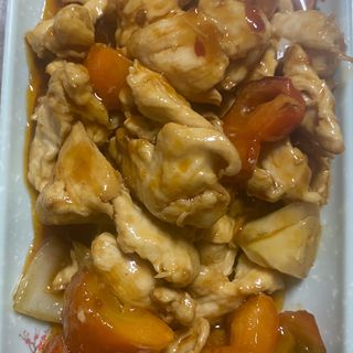 43 Pollo in salsa piccante