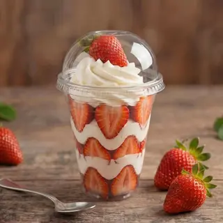 Strawberry Cream/მარწყვი კრემით