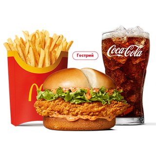 МакКріспі Кремі Барбекю Меню