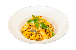 Penne Au Poulet & Champignons