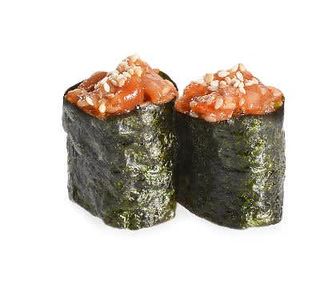 Гункан пикантна сьомга - 2бр / 35 гр 