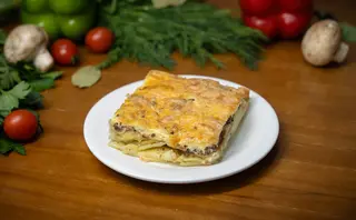 Запеканка с говядиной