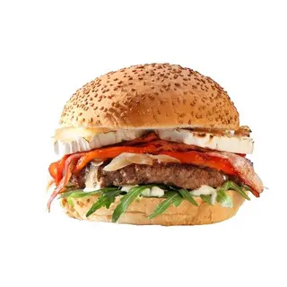 123. Hamburguesa Con Queso De Cabra