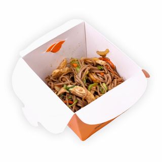 Гречневая лапша с курицей