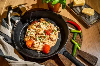 Shrimp Alfredo