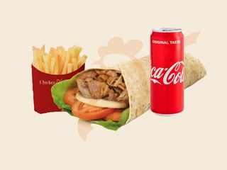 Menù piadina kebab