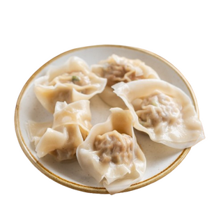 Wantun Grande De Cerdo Ibérico Y Verdura A La Plancha (4 Pza.)