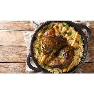 Mutton Mandi (Served with mutton)