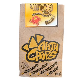 Чіпси Печені З Лаваша Зі Смаком Краба, 100 Гр.