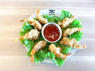 Tempura de camarão 8 unid