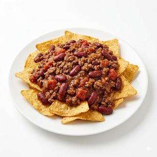 Nachos Con Chili Y Carne
